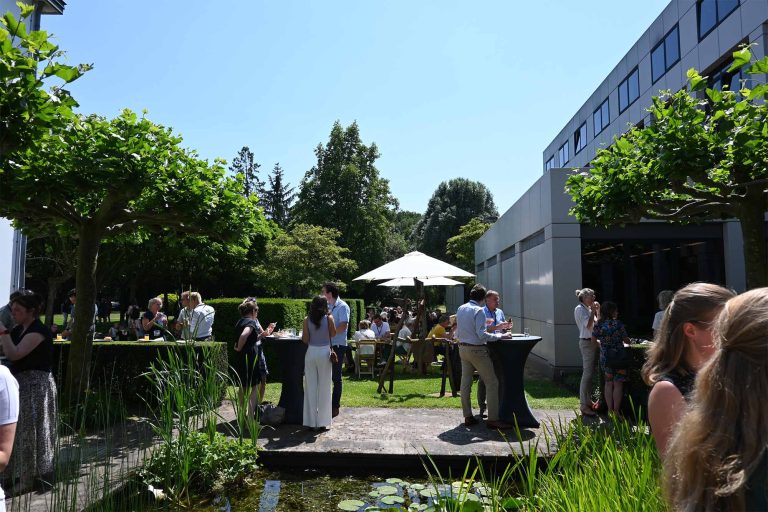 Netwerken congres pauze